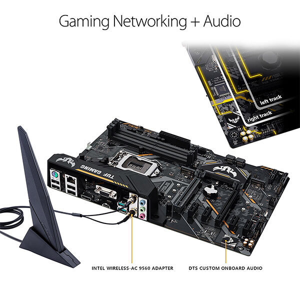 مادربرد ایسوس MB ASUS TUF-B360-PRO-GAMING-WIFI - تصویر 3