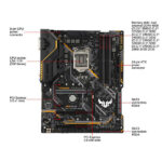 مادربرد ایسوس MB ASUS TUF Z370-PLUS GAMING