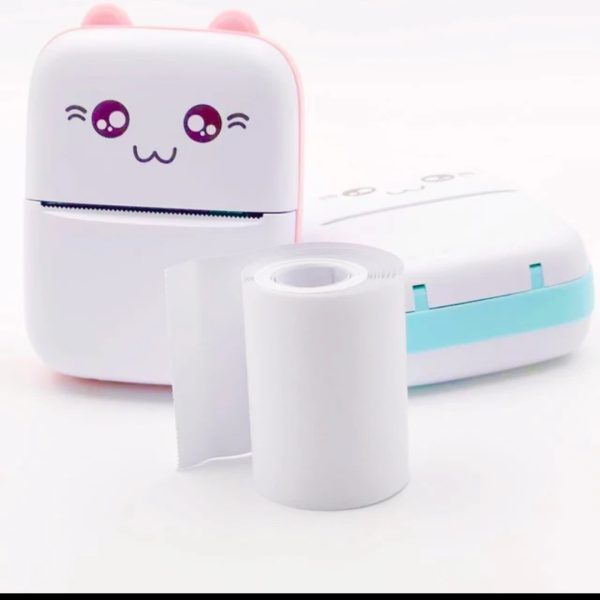 مینی پرینتر جیبی قابل حمل مدل Portable Mini بلوتوثی شارژی - تصویر 6