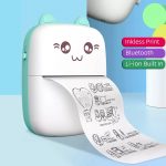 مینی پرینتر جیبی قابل حمل مدل Portable Mini بلوتوثی شارژی